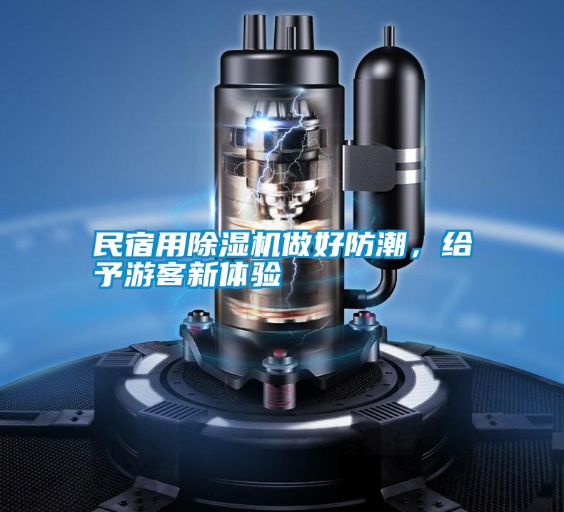 民宿用除濕機做好防潮，給予游客新體驗