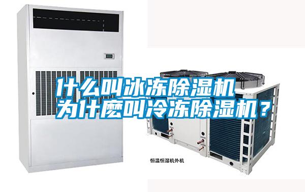 什么叫冰凍除濕機(jī) 為什麼叫冷凍除濕機(jī)?