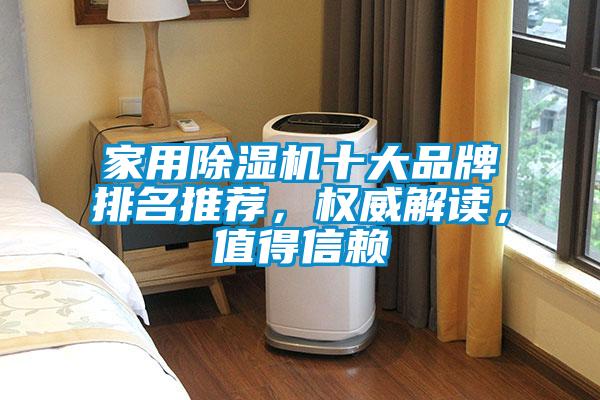 家用除濕機十大品牌排名推薦，權威解讀，值得信賴