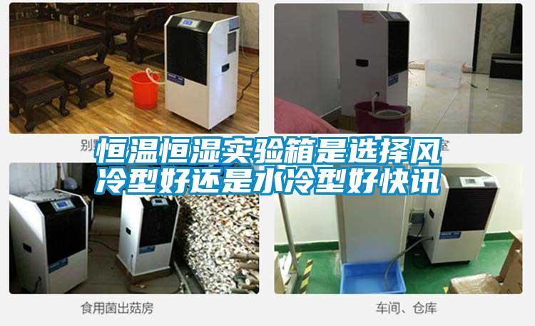 恒溫恒濕實驗箱是選擇風冷型好還是水冷型好快訊