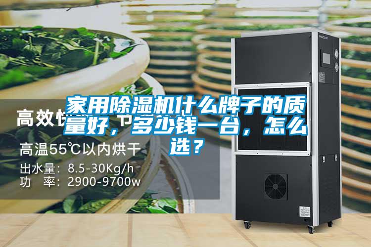 家用除濕機什么牌子的質量好，多少錢一臺，怎么選？