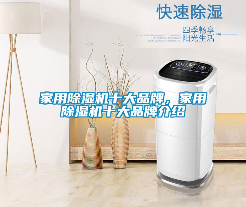 家用除濕機十大品牌，家用除濕機十大品牌介紹