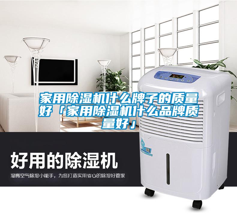 家用除濕機(jī)什么牌子的質(zhì)量好「家用除濕機(jī)什么品牌質(zhì)量好」