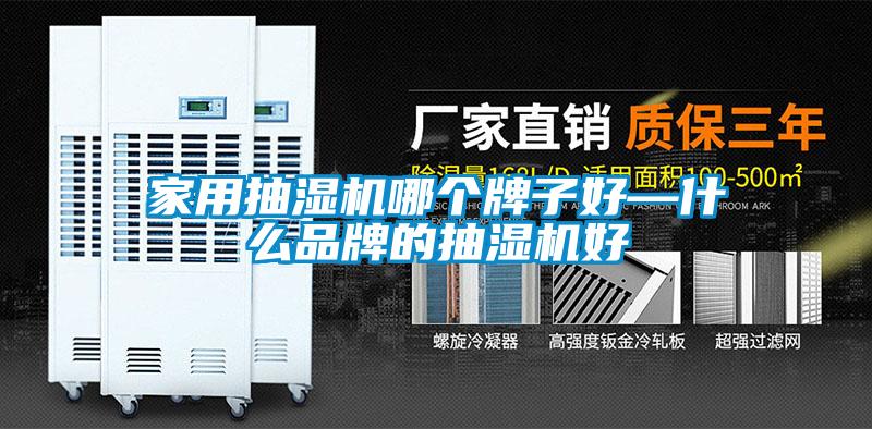 家用抽濕機哪個牌子好—什么品牌的抽濕機好
