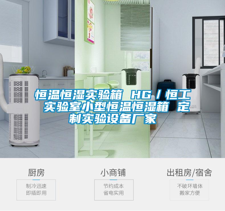 恒溫恒濕實驗箱 HG／恒工 實驗室小型恒溫恒濕箱 定制實驗設備廠家