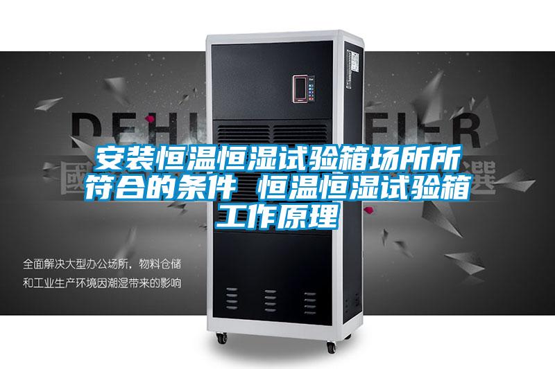 安裝恒溫恒濕試驗(yàn)箱場所所符合的條件 恒溫恒濕試驗(yàn)箱工作原理