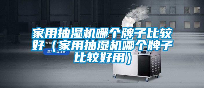 家用抽濕機哪個牌子比較好(家用抽濕機哪個牌子比較好用)